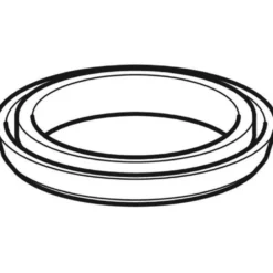 Geberit pakning til bassin, ø68x46 mm