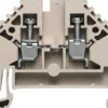 Gennemgangsklemme WDU 2,5 N, beige, skrue/skrue, 2,5mm2 - Weidmüller