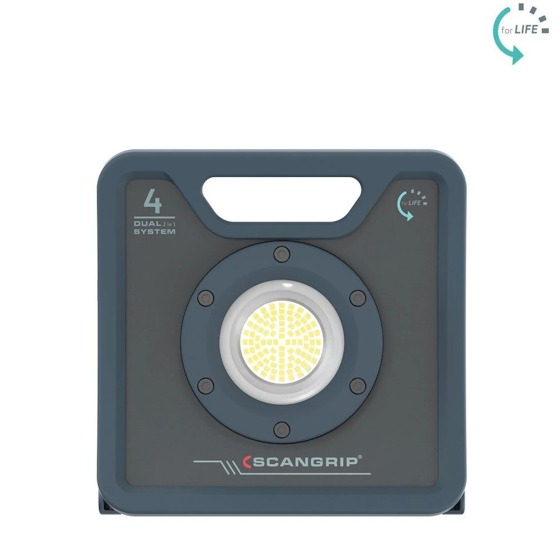 Genopladelig LED-arbejdslampe NOVA 4K C+R FOR LIFE, 4000 lumen, 5 meter kabel