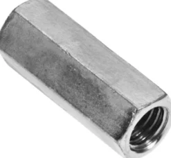 Gevindmuffe M8x30, sekskant, elforzinket stål