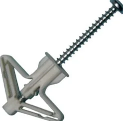 Gips plug, 4x60 mm med skrue - til 1 & 2 lag gips