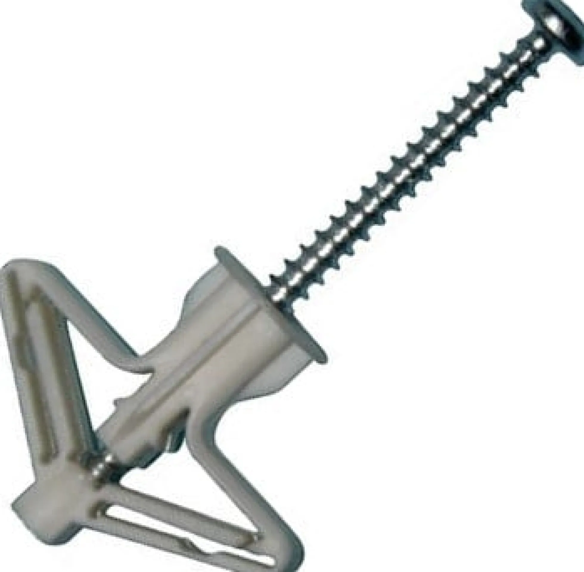 Gips plug, 4x60 mm med skrue - til 1 & 2 lag gips