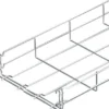 Gitterbakke Magic H x B = 55x500 mm Varmgalvaniseret stål - 3 meter
