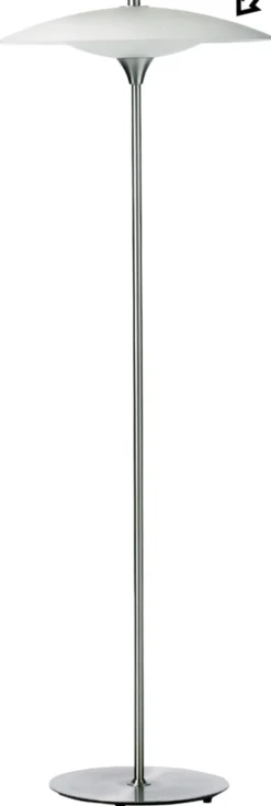 Glas (topglas) til Baroni gulvlampe, Ø46 cm, opal hvid - Halo Design
