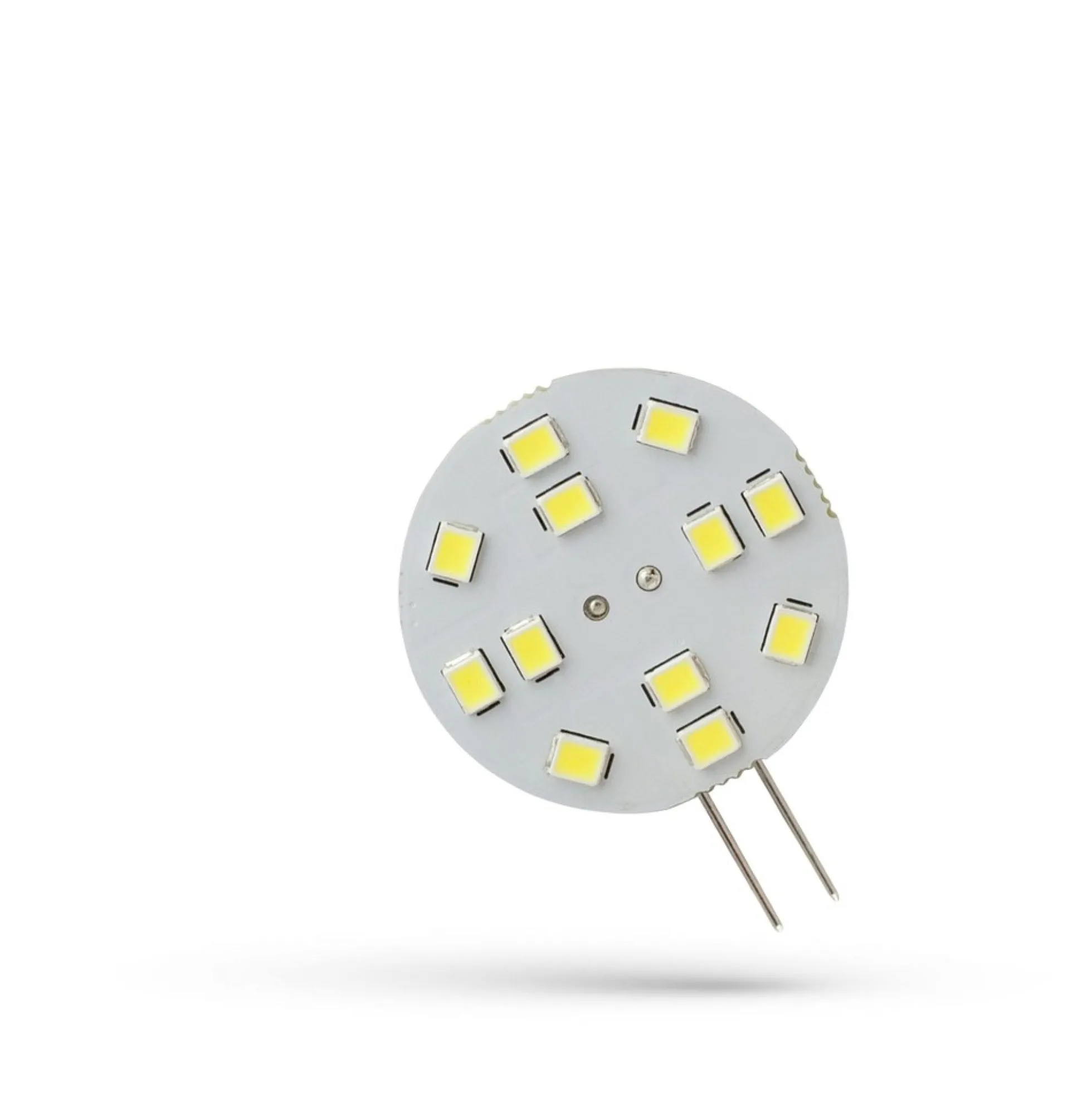 G4 LED pære, 2W, 12V, 30mm, kold hvid - Ikke dæmpbar