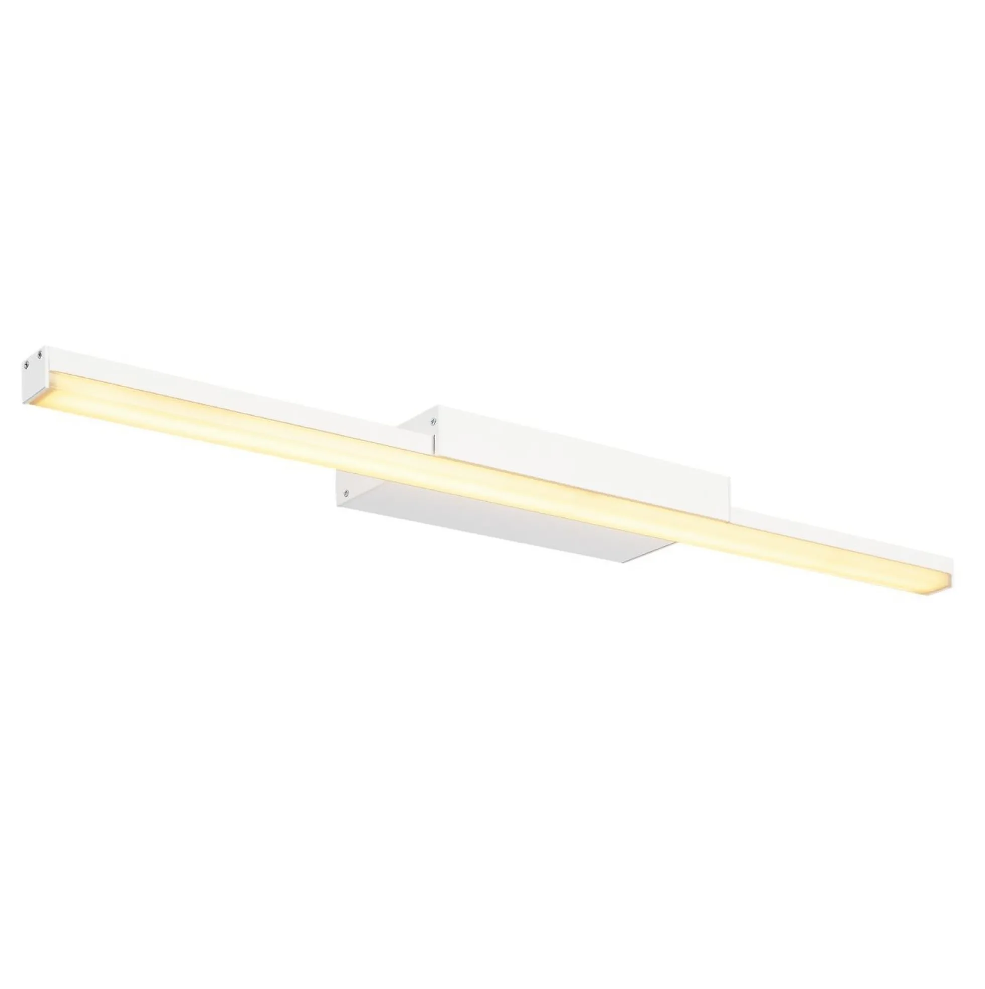 Glenos 60, LED spejllampe med CCT switch 3000/4000K, hvid - SLV