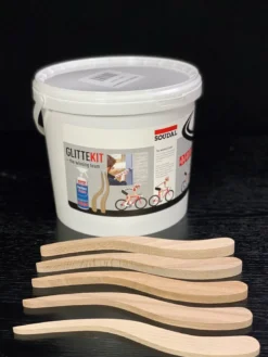 Glittekit i spand, 5 liters spand med låg inkl. 5 stk. fugepinde 6, 8, 10, 12, 15 mm