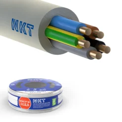5G2,5 mm² Installationskabel halogenfri, NOIKLX® 90, 100 meter (i rulle) – NKT (udgået)