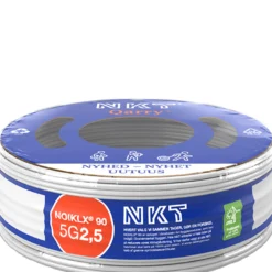 5G2,5 mm² Installationskabel halogenfri, NOIKLX® 90, 100 meter (i rulle) – NKT (udgået)