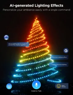 Govee Christmas String Lights 2S, smart julelys, 20 meter