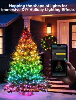 Govee Christmas String Lights 2S, smart julelys, 20 meter