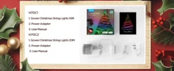 Govee Christmas String Lights 2, smart julelys, 30 meter