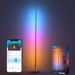 Govee Floor Lamp Lite, gulvlampe, Matter + Bluetooth, sort
