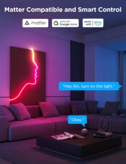 Govee Neon Rope Light 2, Matter/HomeKit