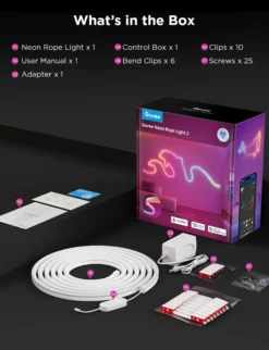 Govee Neon Rope Light 2, Matter/HomeKit