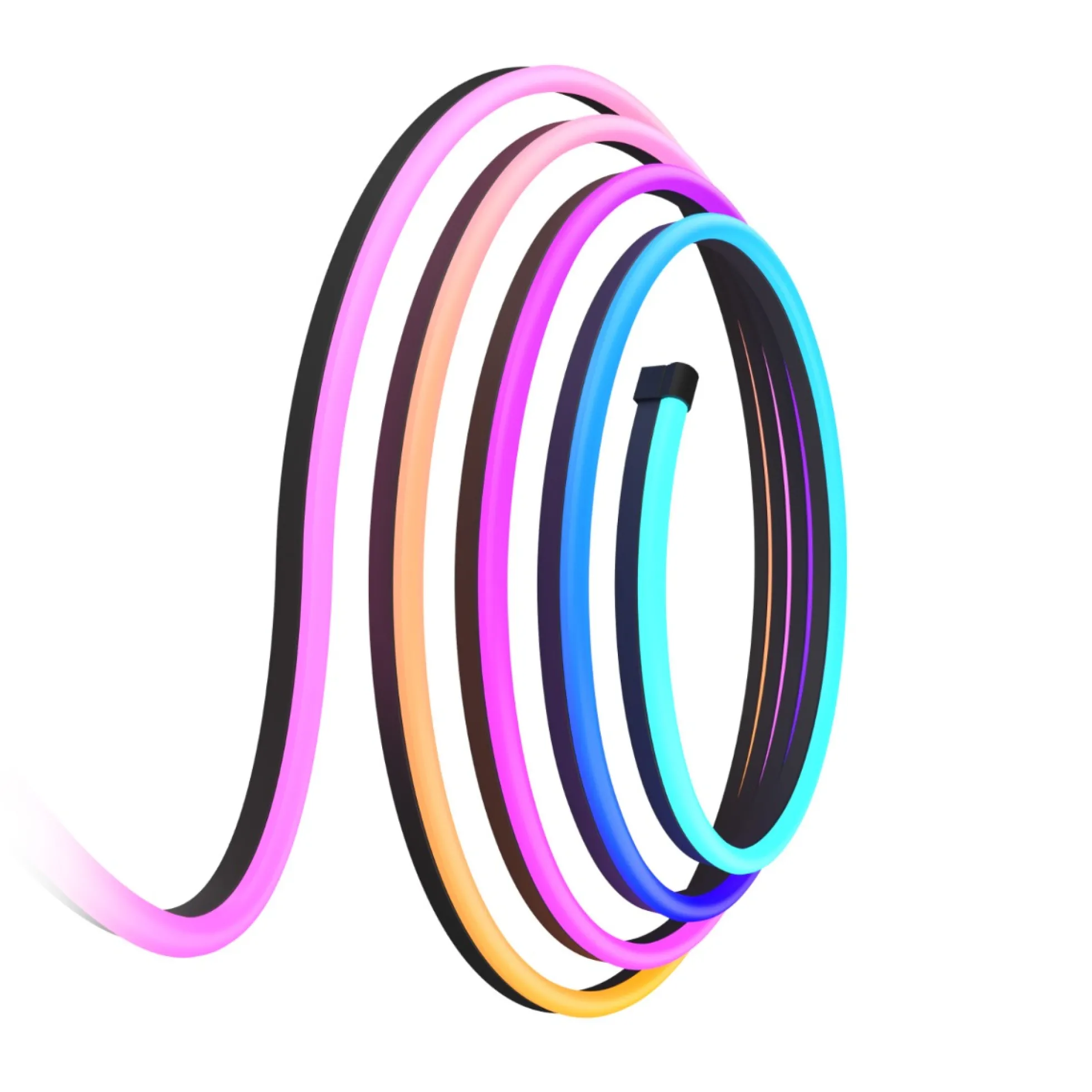 Govee Neon Rope Light 2, 4 meter, sort