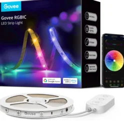 Govee RGBIC Basic LED-Strip, Wi-Fi, Bluetooth