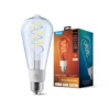 Govee Smart Edison pære E27, filament vintage, 2700-6500K, 500lm, Matter + Bleutooth