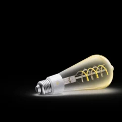Govee Smart Edison pære E27, filament vintage, 2700-6500K, 500lm, Matter + Bleutooth