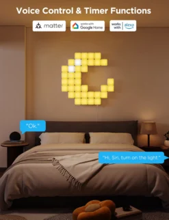 Govee Smart Mini Panel Lights - 10-pak