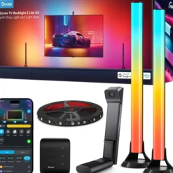 Govee TV Backlight 3 Lite Kit, LED strip + 2 Light Bars, 55-65