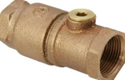 Gpa Conti kontraventil, 1 1/4", rødgods, m/m, ej va