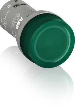 Grøn signallampe med integreret LED, 220V DC, CL2-520G - ABB