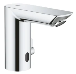 Grohe Bau Cosmopolitan E håndvaskarmatur, berøringsfri, 6V, krom