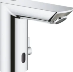 Grohe Bau Cosmopolitan E håndvaskarmatur, berøringsfri, 230V, krom