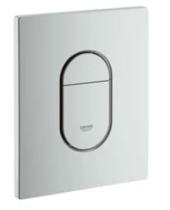 Grohe Betjeningsplade Arena Cosmopolitan, 156 x 197 mm, matkrom
