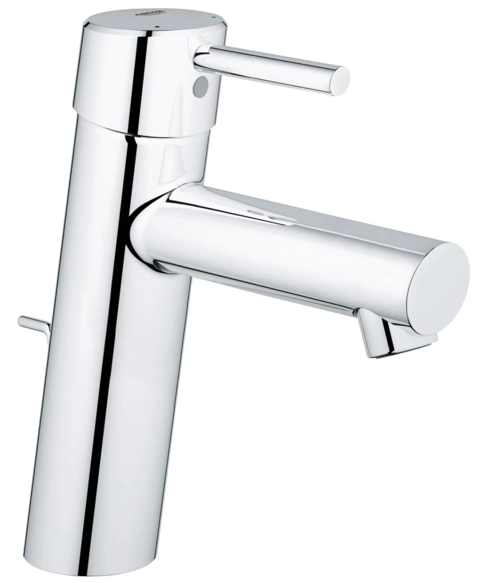 Grohe Concetto håndvaskarmatur, 1-grebs, M-Size, løftestang med bundventil, krom