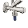 Grohe Eggemann design-håndtag stopventil, 3/8" nippel/roset, forkromet