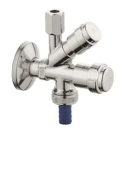 Grohe Eggemann design-håndtag stopventil, 3/8" nippel/roset, forkromet