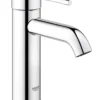 Grohe Essence 1-grebs håndvaskarmatur, push-open bundventil, S-Size, krom