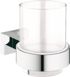 Grohe Essentials Cube glas med holder