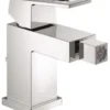 Grohe Etgrebsbatteri, Europlus, 126mm tud, 1 hul til bidet, med bundventil, krom
