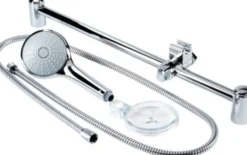 Grohe Euphoria Mono 110 mm brusestangsæt, 620mm brusetang, krom