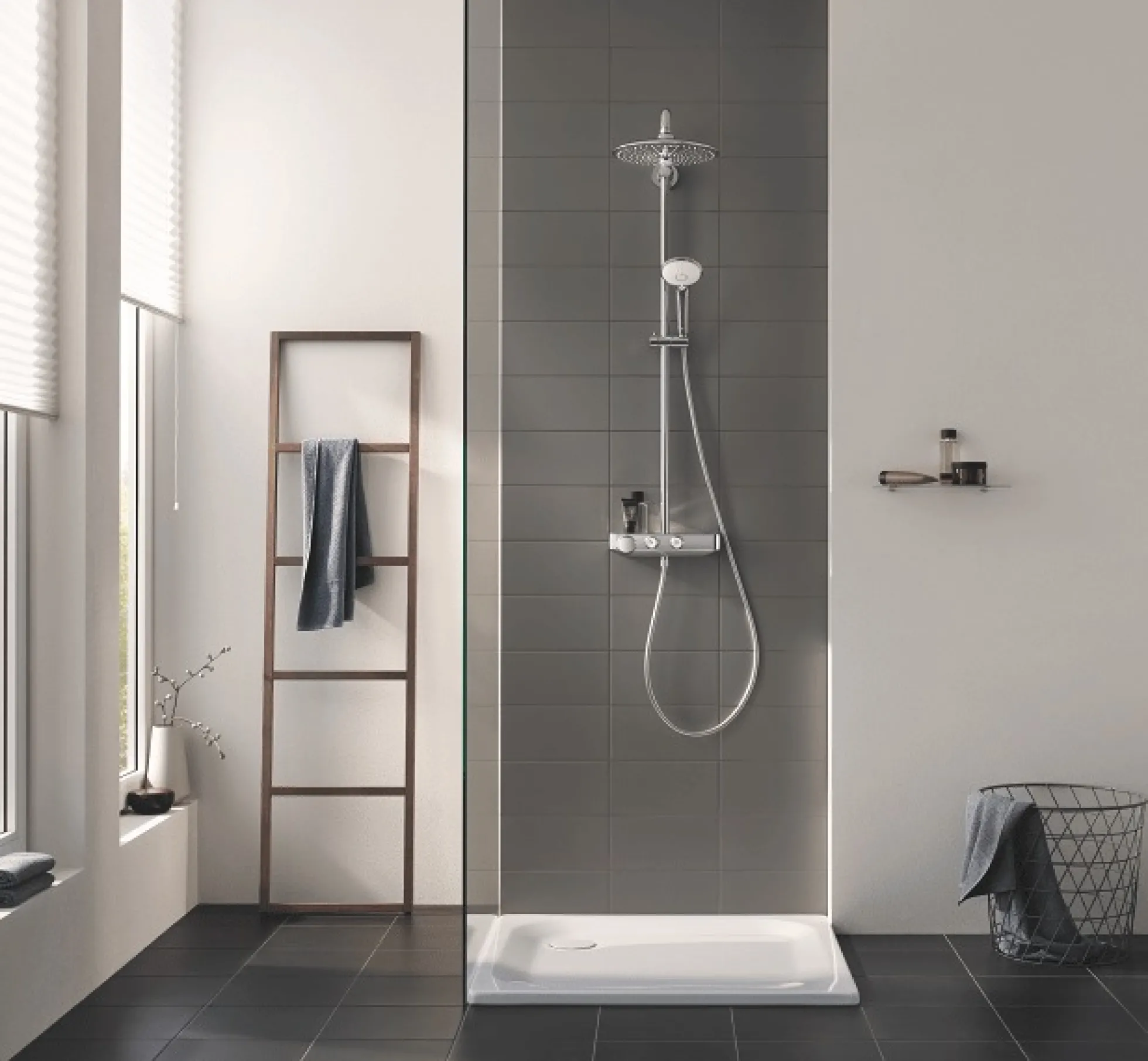 Grohe Euphoria SmartControl 260, brusesystem, krom