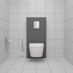 Grohe Euro Ceramic kompakt væghængt toilet, krom