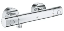 Grohe Grohtherm 800 Cosmopolitan termostat til brus, vægmonteret, krom