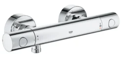 Grohe Grohtherm 800 Cosmopolitan termostat til brus, vægmonteret, krom