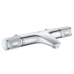 Grohe Grohtherm 1000 Performance, termostatbatteri til brus, vægmonteret, uden tilslutninger, krom