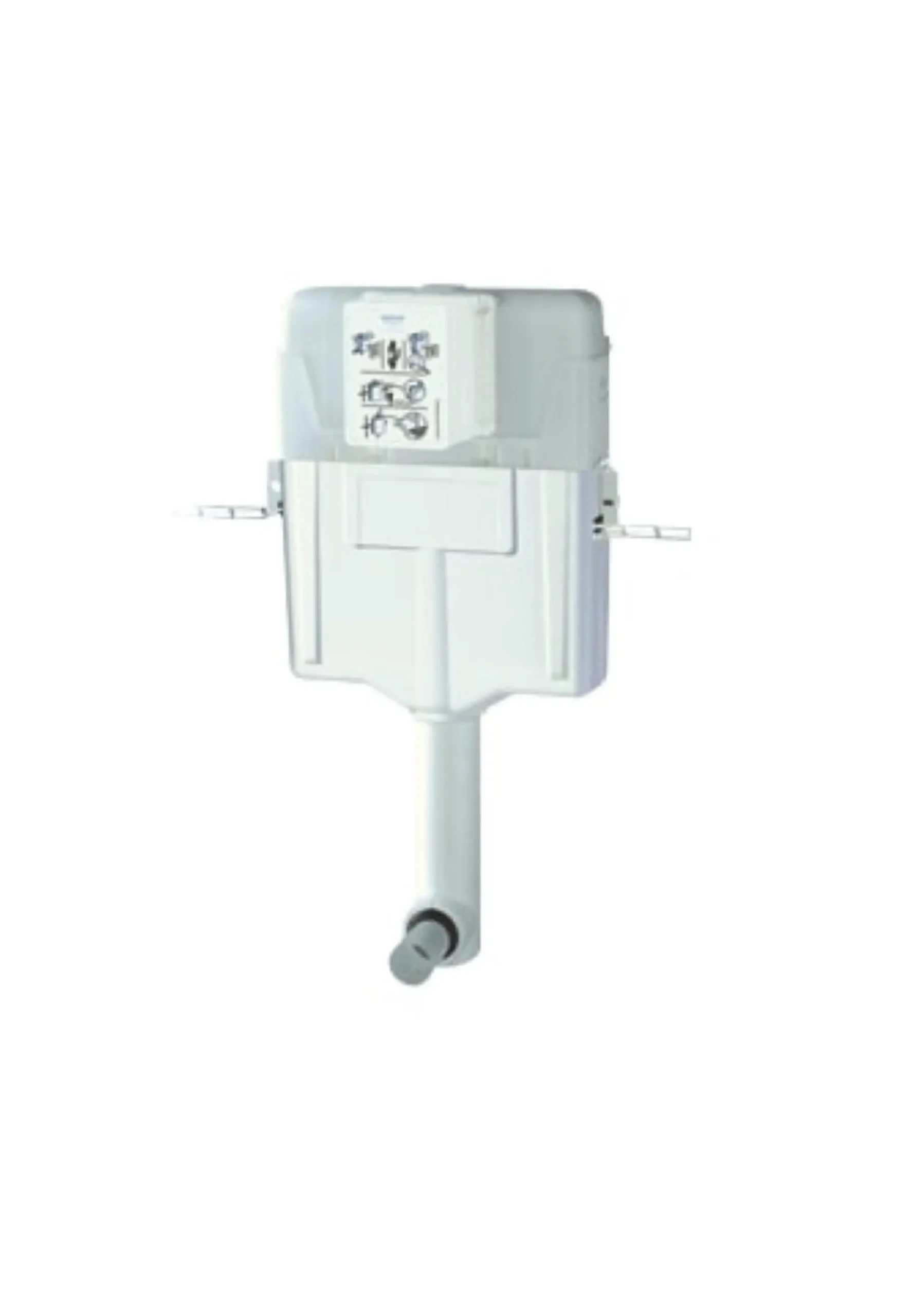 Grohe Indbygningscisterne 6-9 liter uden inst. ram, krom