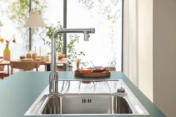 Grohe K500 Køkkenvask, nedfæld/planlim, 965 x 500 mm, rustfrit stål