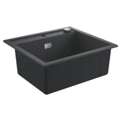 Grohe K700, kompositvask, sort