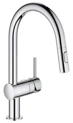 Grohe Minta køkkenarmatur, udtræk/brus, C-tud, 1-grebs - flere farver