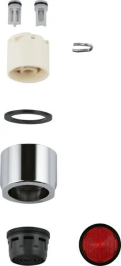 Grohe Mousseur, M26x1, 9 l/min, til Red køkkenarmatur, forkromet
