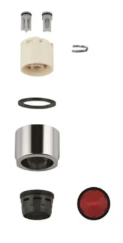 Grohe Mousseur, M26x1, 9 l/min, til Red køkkenarmatur, forkromet