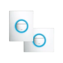 Grohe Nova Light betjeningsplade, 230V, 156 x 197 mm, natlys, krom