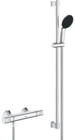 Grohe Precision Start termostatisk brusesæt, 150 mm centerafstand, krom